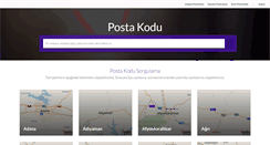 Desktop Screenshot of posta-kodu.org